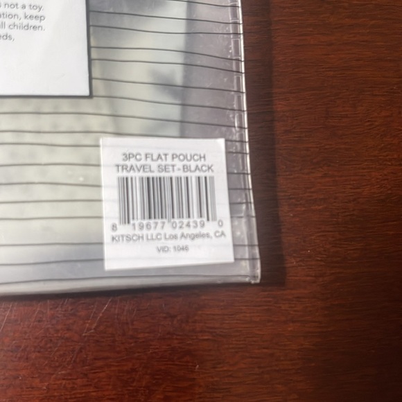 Kitsch Refillable Travel Pouch Trio - Picture 2 of 8